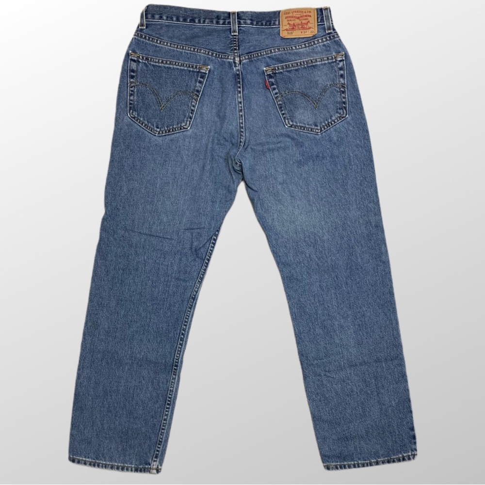 Levi’s 505 34x30 Regular Fit Blue Denim Jeans
